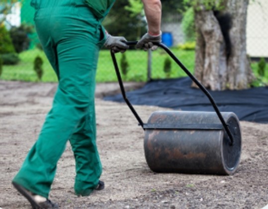 nivelamento solo nivelamento para plantio tapete grama