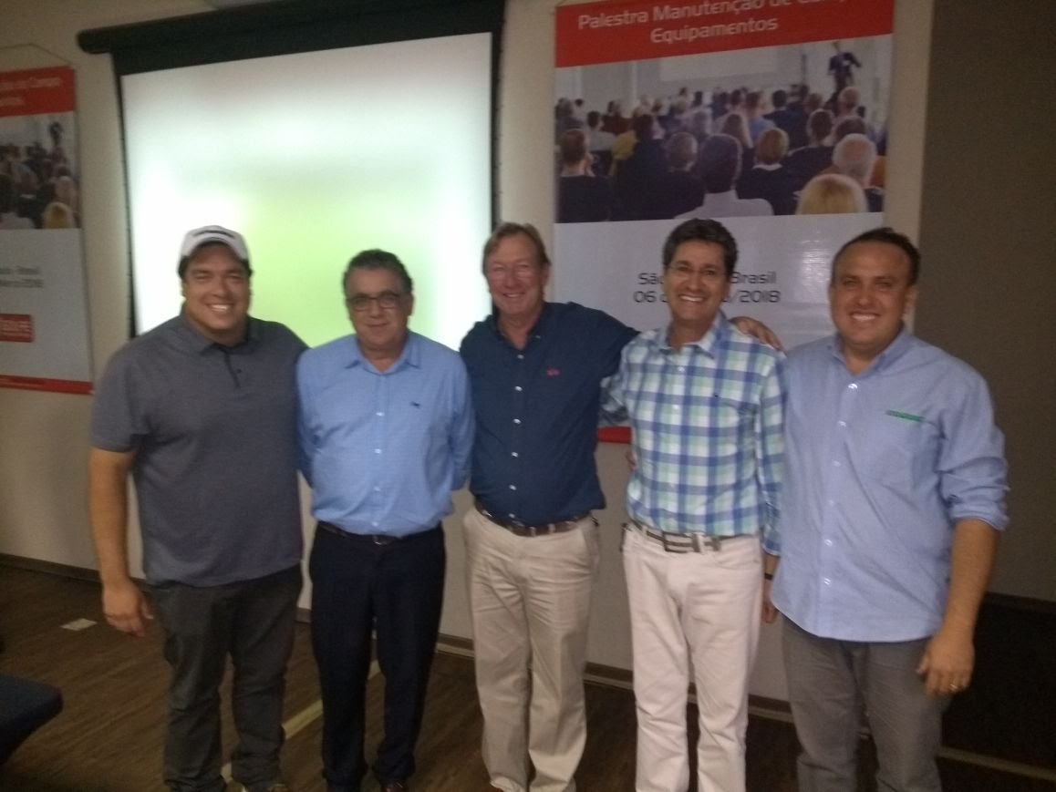 Palestra de Manutenção de Campos e Equipamentos Palestra de Manutenção de Campos e Equipamentos