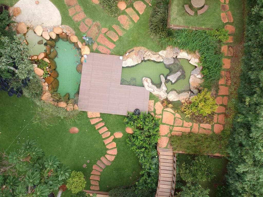 Projeto paisagístico impecável Projeto paisagístico impecável